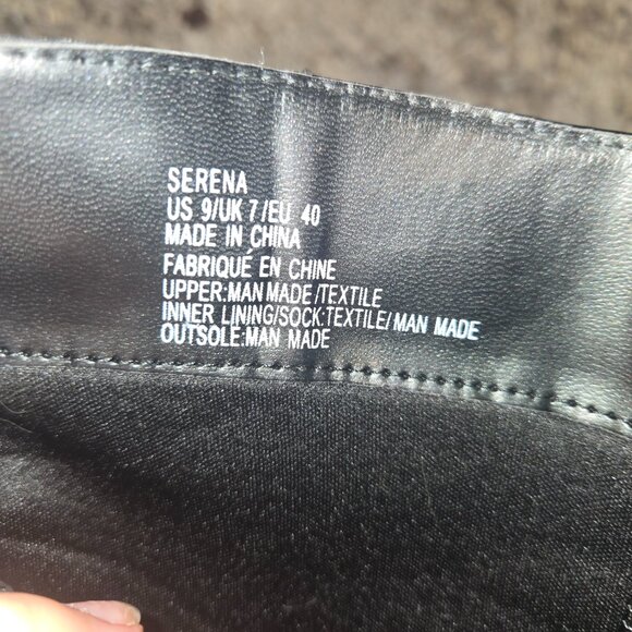 Black five inch high heel ankle boots - Picture 5 of 5